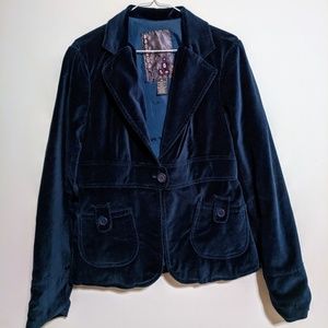 BBDakota Nordstrom Soft Velvet Like Blazer Medium